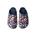 thumbnail image 1 of Fin Flex Slippers Womens Indoor Outdoor Anti Slip Flower Design Scuff Slip On Floral Pattern, 1 of 3