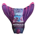 thumbnail image 1 of Fin Fun Fantasy Mermaid Tail for Girls and Boys, Monofin for Swimming Included, 1 of 4