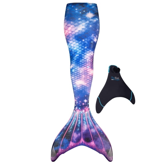 Fin Fun Violet Fin Fun Limited Edition Mermaid Tail for Swimming for Girls and Kids ...