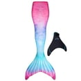 thumbnail image 1 of Fin Fun Limited Edition Mermaid Tail for Swimming for Girls and Kids with Monofin, 10, Fiji Fantasy, 1 of 5