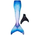 thumbnail image 1 of Fin Fun Limited Edition Mermaid Tail for Women, Teen and Adults with Monofin, Adult Large, Blue Lagoon, 1 of 5