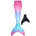 thumbnail image 1 of Fin Fun Limited Edition Mermaid Tail for Women, Teen and Adults with Monofin, Adult Large, Fiji Fantasy, 1 of 5