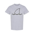 thumbnail image 1 of Fin Line Art T-Shirt Men -Image by Shutterstock, Male Large, 1 of 2