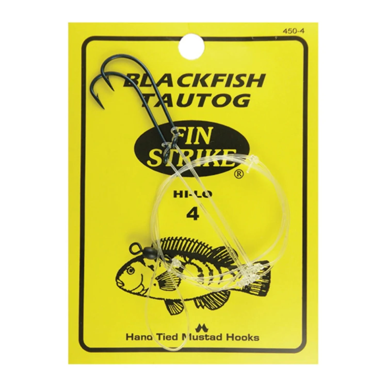Fin Strike 450-5 Blackfish (Tautog) Rigs Hi-Lo #5 2Pk Virginia