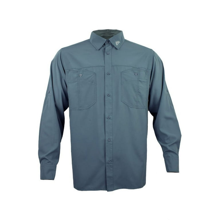 FinTech Long Sleeve Fishing Shirt for Men - 3XL
