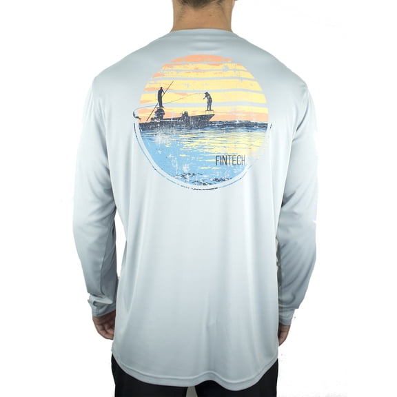 FinTech Men's LS UV "Flats Fishing"