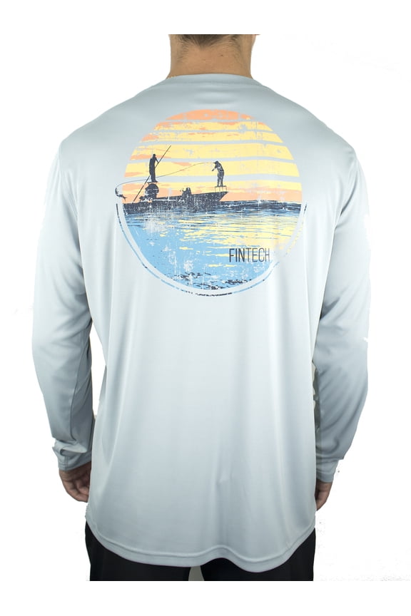 Men's LS UV "Flats Fishing"