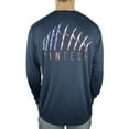 thumbnail image 1 of FinTech Men's Long Sleeve Crew Neck Lightweight UV Protection T-Shirt, 1 of 3