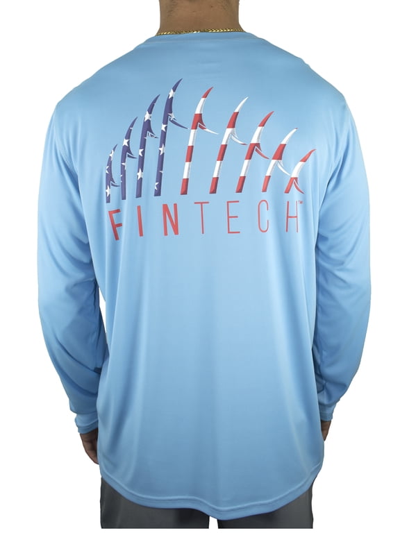 Men's LS UV "Freedom Fintech"