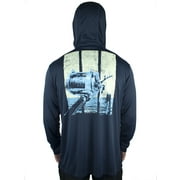 FinTech Men's LS UV Hoodie "Castaway"