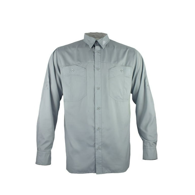 FinTech Men's Long Sleeve Fishing Shirt - 3XL 