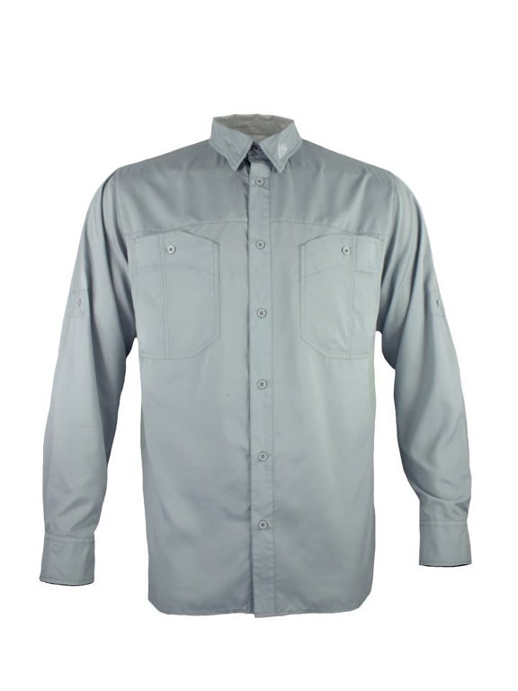 Men's Long Sleeve Fishing Shirt - Large
