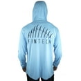 thumbnail image 1 of FinTech Men's Long Sleeve Performance Fishing Hoodie- "Fintech Logo", 1 of 3