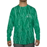 FinTech Men's Long Sleeve Performance Fishing Tee- "Camo AOP"