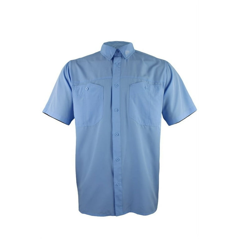 FinTech Men's Short Sleeve Fishing Shirt - Small