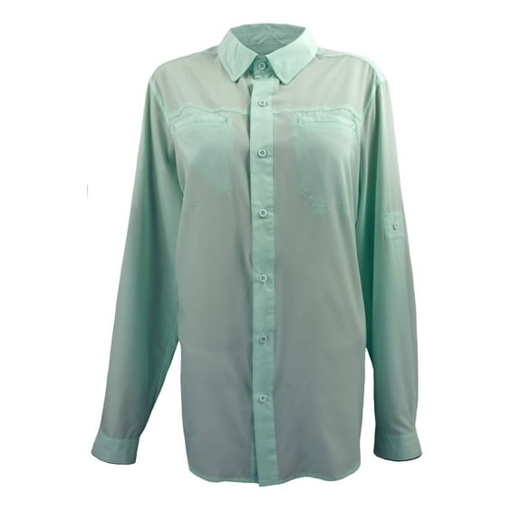 FinTech Women's Long Sleeve Fishing Shirt - Medium