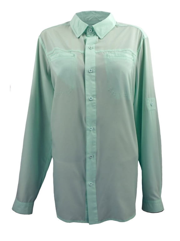 Women's Long Sleeve Fishing Shirt - Small