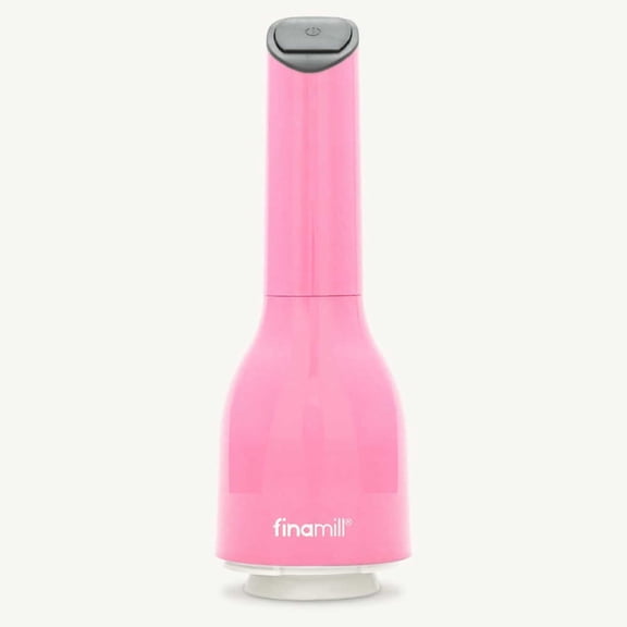 FinaMill Battery Operated Grinder with Pepper Pod, Pink