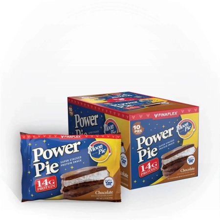 Finaflex MoonPie, Power Pie, Chocolate, 10 Pies, 2.3 oz (66 g) Each