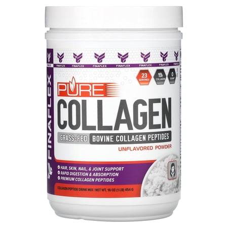 Finaflex Pure Collagen, Unflavored, 1 lb (454 g)