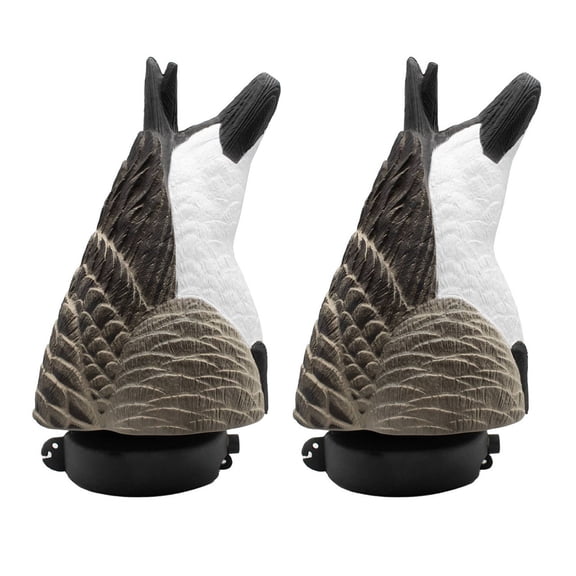 Final Approach FA LIVE Canada Goose Butt Decoys, 2 Pack