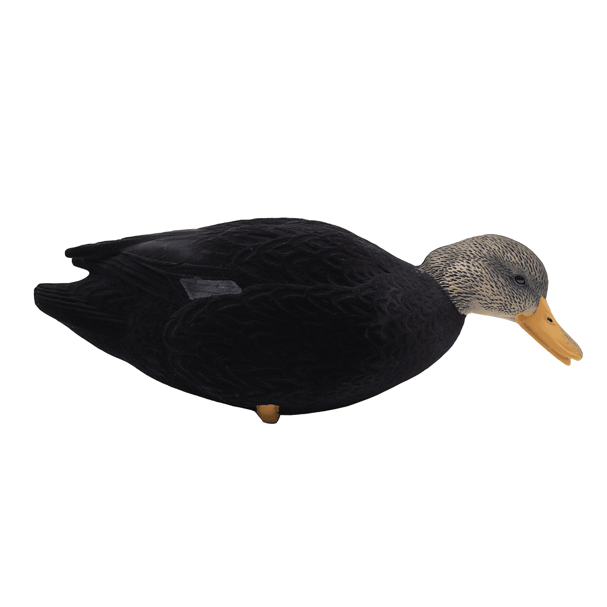 Final Approach LIVE Flocked Full Body Black Duck Decoys