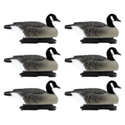 Final Approach Last Pass Canada Goose Floaters with Flocked Heads, Decoy 6 Pack