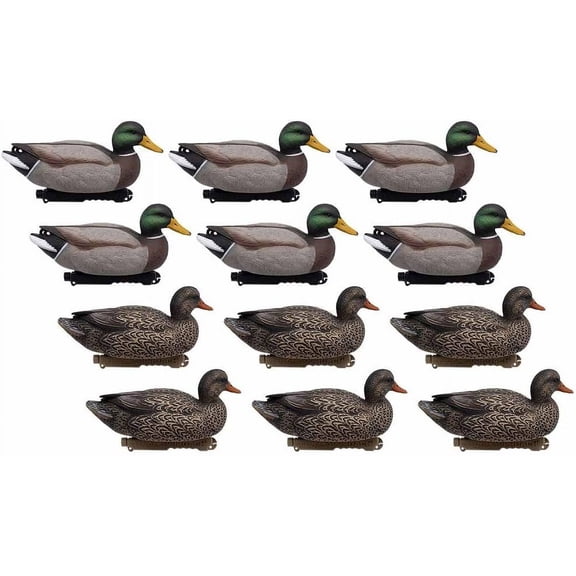 Final Approach Last Pass Mallard Floaters, Decoy 12 Pack