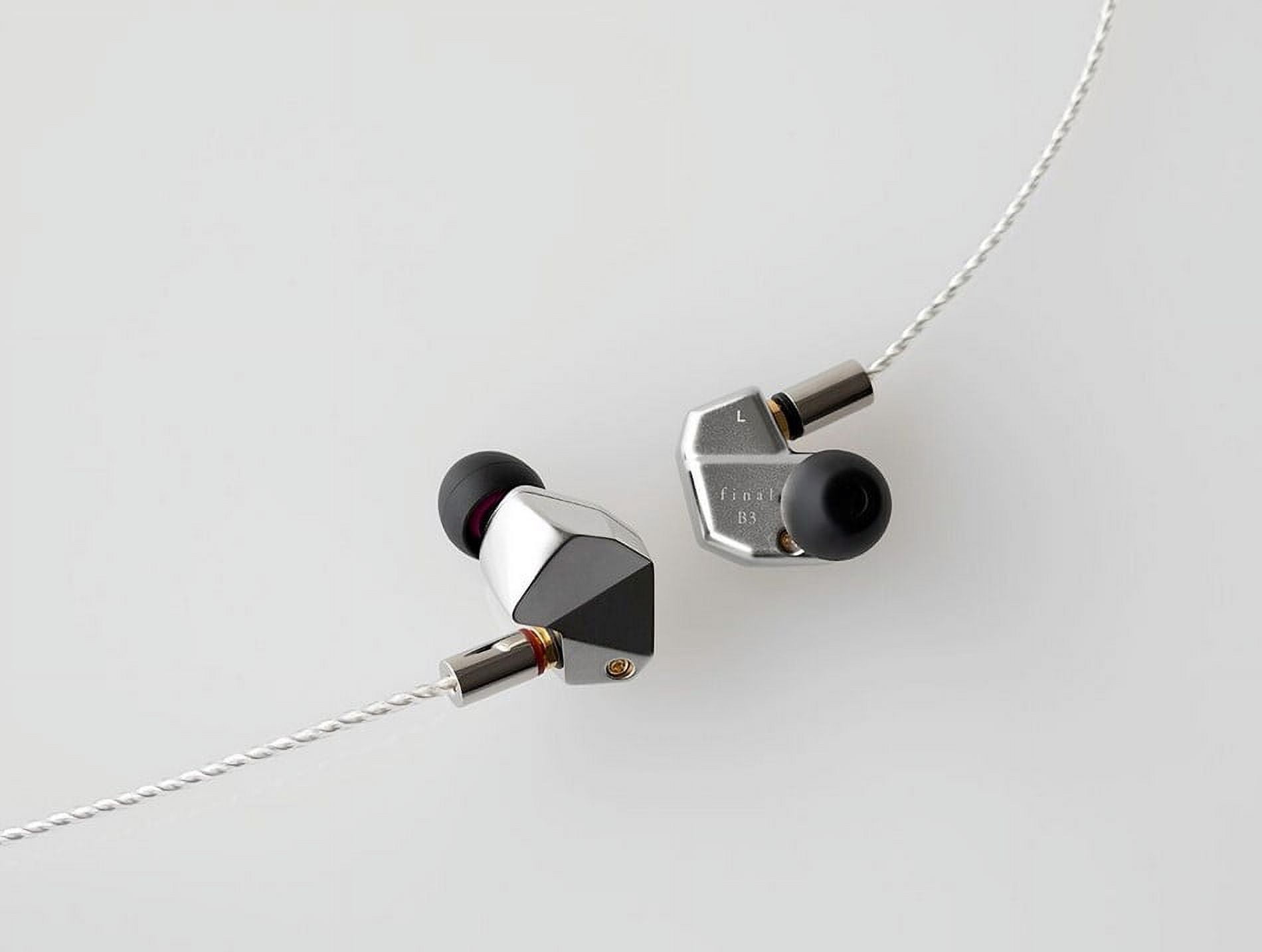 Final Audio Design B3 In-Ear Headphones, Frost Silver - Walmart.com