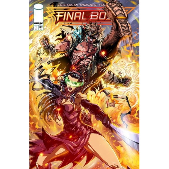 Final Boss #1 Cvr B V Ken Marion Var (mr) Image Comics Comic Book