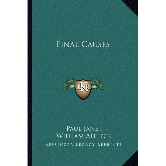 Final Causes (Paperback)