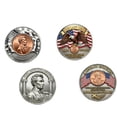 thumbnail image 1 of Final Cent Commemorative Keepsake Decorations, Nostalgic Historical Collectible Keepsake Ornaments, Retro Room Showcase Decoration, 1.6Inches, 1 of 8