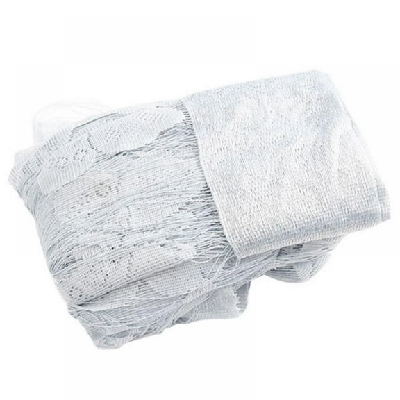 Final Clearance! Butterfly Curtain Sheer Ruffled Textured Bow Window Panel for Living, Dining Room, Bedroom, 200*95cm/79*37in, 1 Panel, White