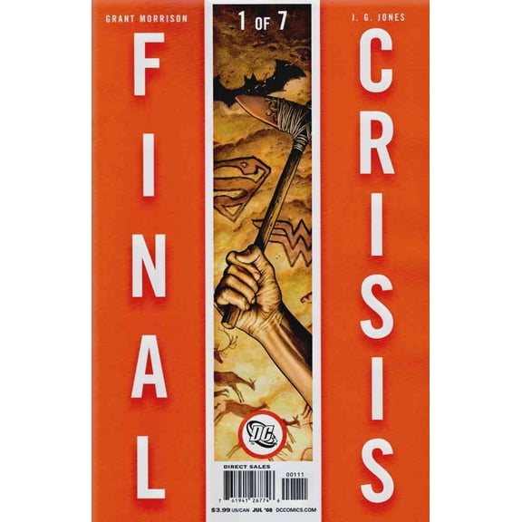 Final Crisis #1A VF ; DC Comic Book