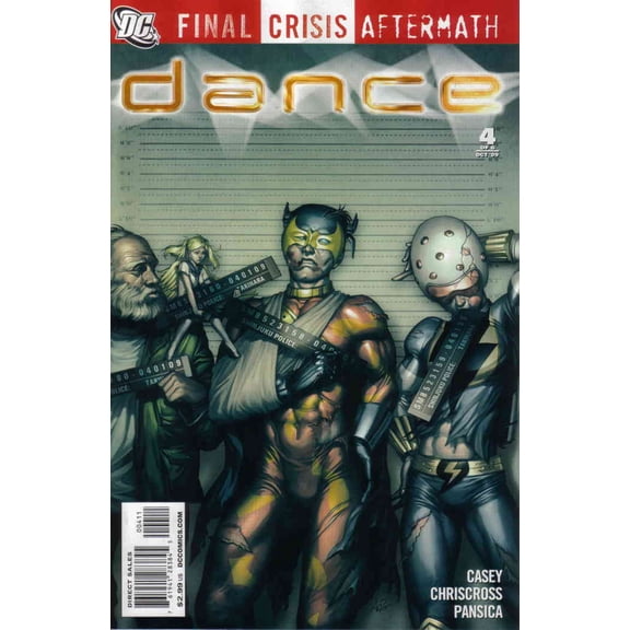 Final Crisis Aftermath: Dance #4 VF ; DC Comic Book
