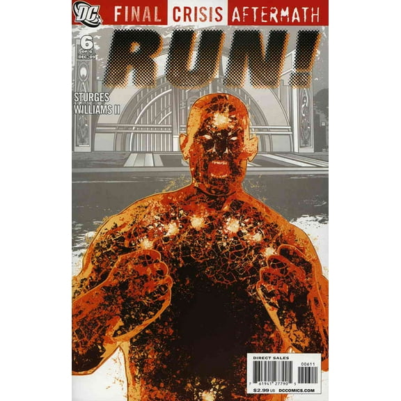 Final Crisis Aftermath: Run! #6 VF ; DC Comic Book