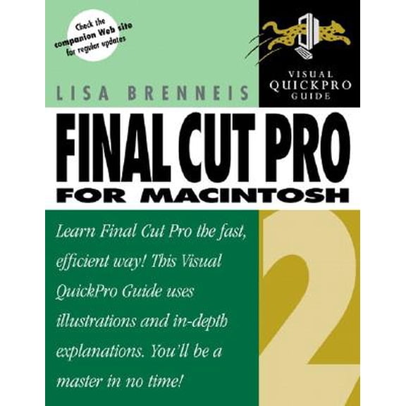 Pre-Owned Final Cut Pro 2 for Macintosh : Visual Quickpro Guide