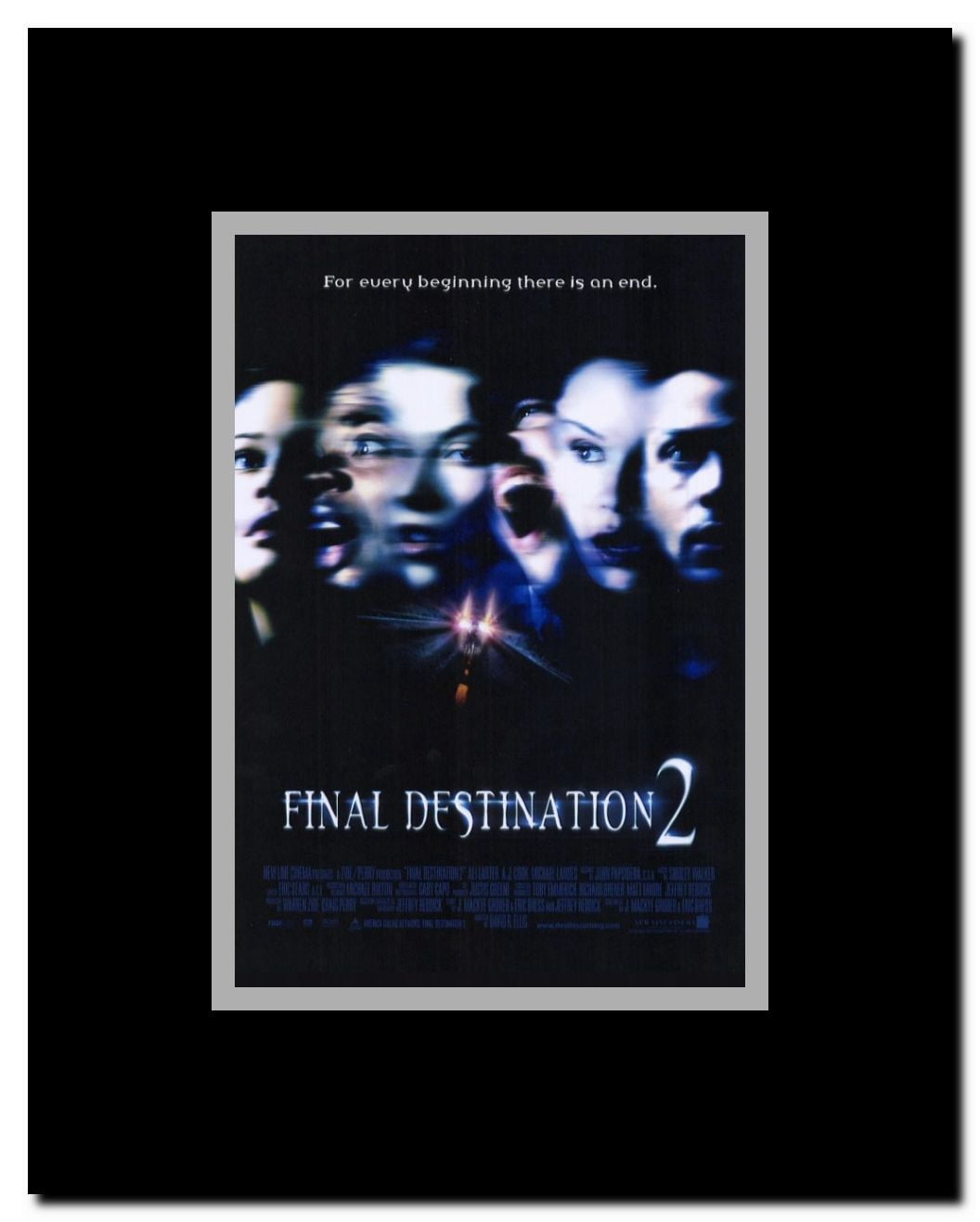 Final Destination 2 Framed Movie Poster