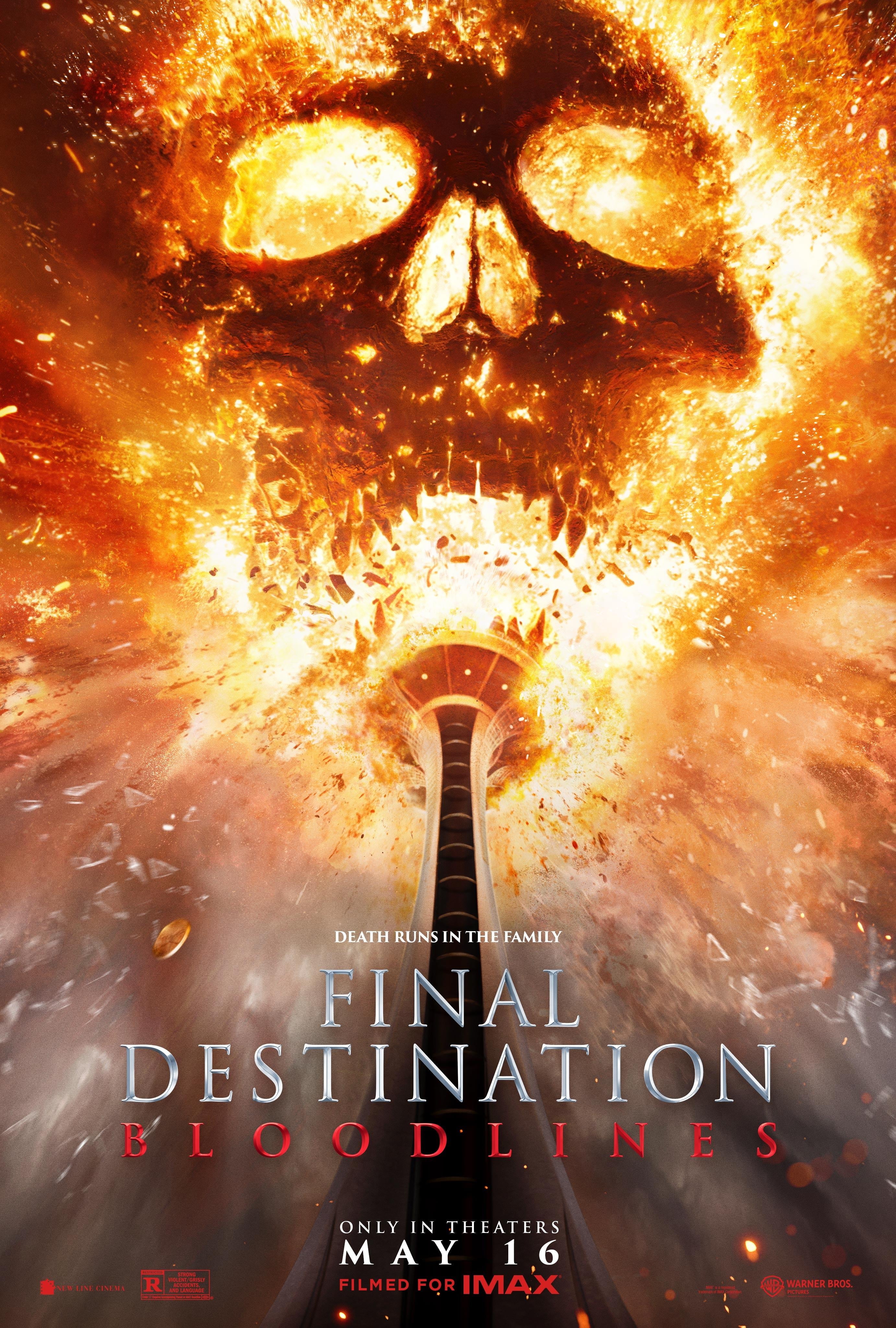 Final Destination Bloodlines (2025) English D V D Case Box
