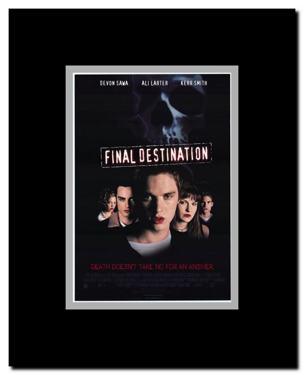 Final Destination - style C Framed Movie Poster