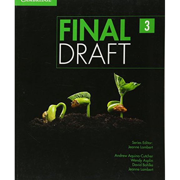 Pre-Owned Final Draft Level 3 Student's Book (Paperback) 1107495490 9781107495494