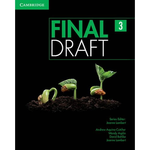 Pre-Owned Final Draft Level 3 Student's Book with Online Writing Pack, 9781107495500, 1107495504, Paperback, 1 edition