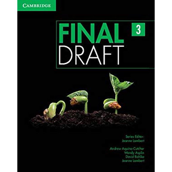 Pre-Owned Final Draft Level 3 Student's Book with Online Writing Pack, 9781107495500, 1107495504, Paperback, 1 edition