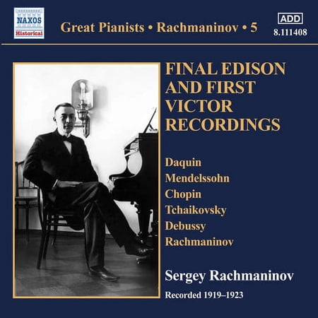 Final Edison & First Victor Recordings (CD)