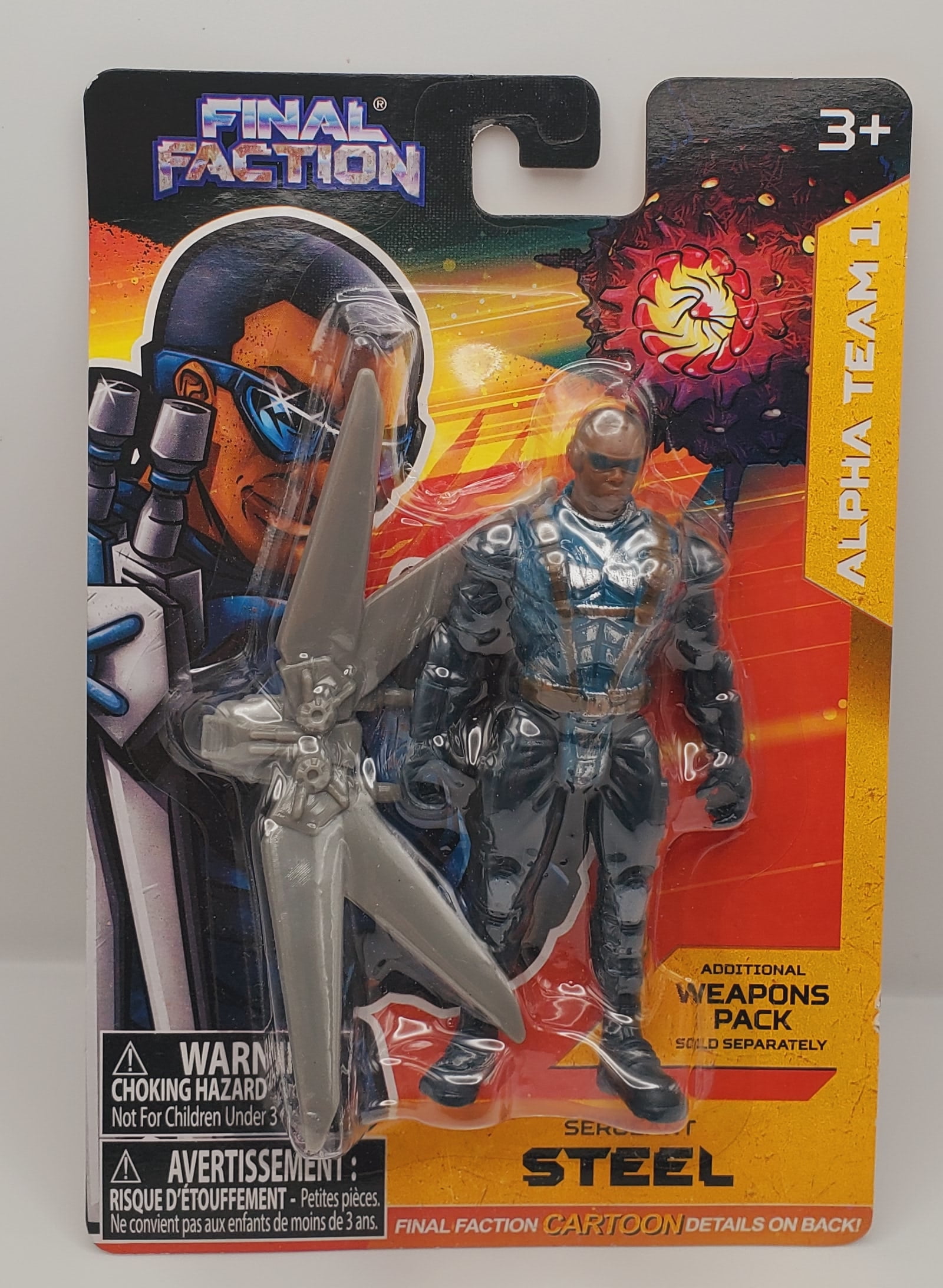 Final Faction Alpha Team 1 Sergeant Steel New - Walmart.com