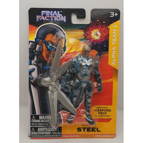 Final Faction Alpha Team 1 Sergeant Steel New