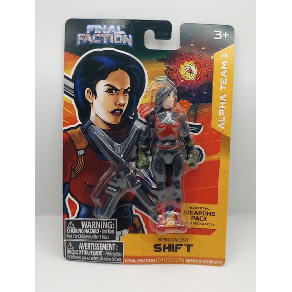 Final Faction Alpha Team 1 Specialist Shift Action Figure