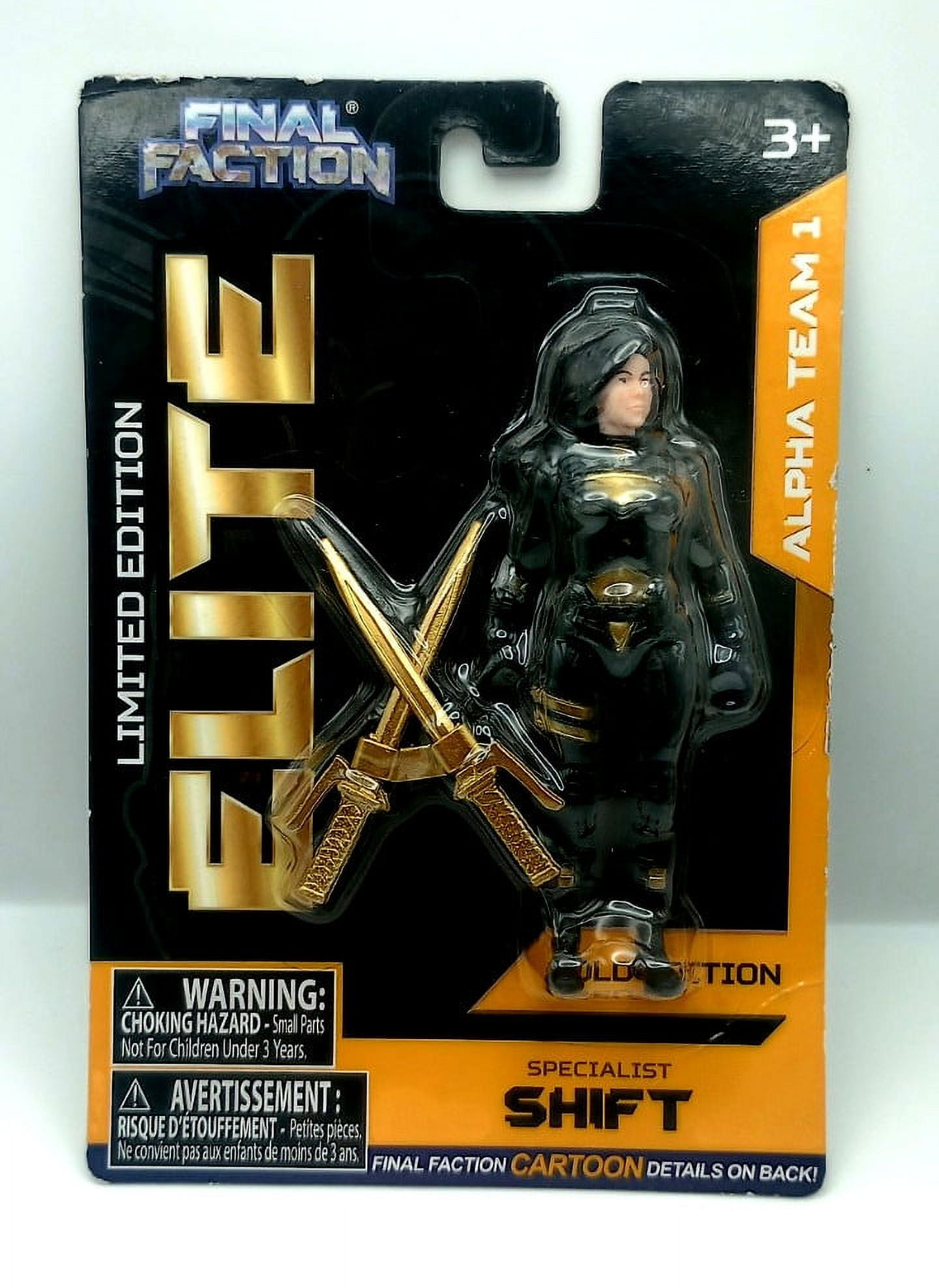 Final Faction Shift Specialist Alpha Team 1 Limited Gold Final Faction Shift Specialist Alpha Team 1 Limited Gold