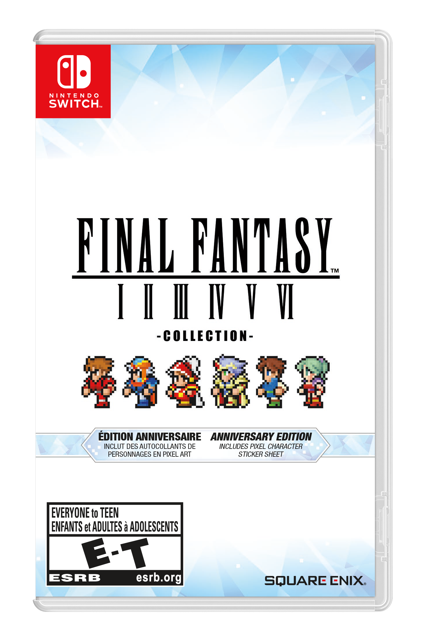 Nintendo Switch FINAL FANTASY I II III IV V VICOLLECTION Final Fantasy I-VI Collection Anniversary Edition, Nintendo