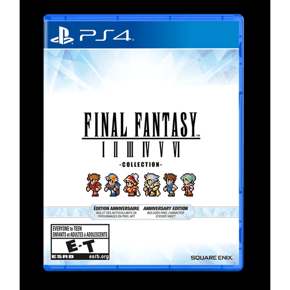 Final Fantasy IVI Collection, Anniversary Edition, PlayStation 4